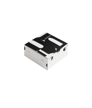 Scatola fritti 15x15x7 Bianca st. Nera SCA15X15