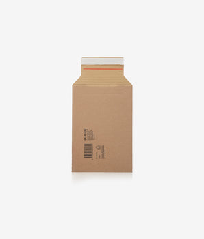 Busta Cartone 25x16,5x7 cm E Nastro chiusura ECOM_BUS2
