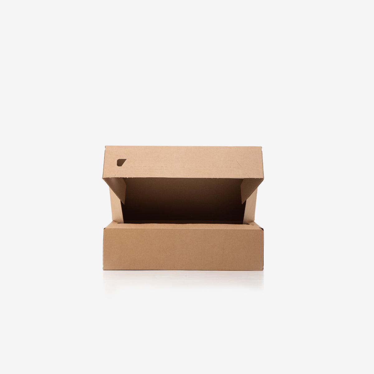 Cardboard box 371x283x94 int. And tape and tear ECOM_SCAT