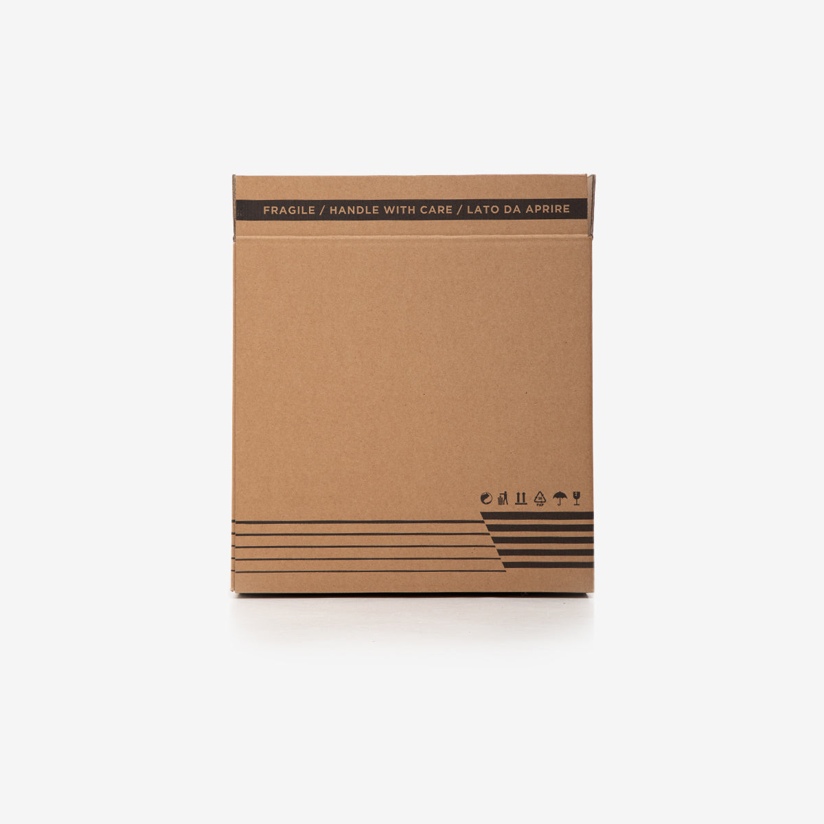 American cardboard box 39x13.5x37 cm EB Havana Symb. black 3 bt KITVIN3
