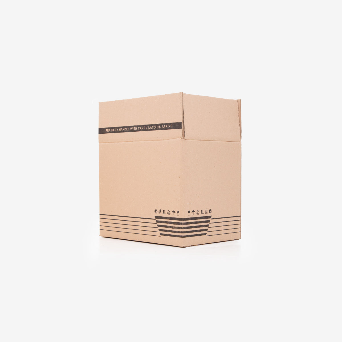 American style double wave cardboard box BC 47x31x37 cm havana SCD10
