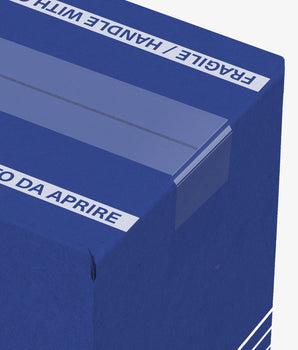 Scatola in cartone americana doppia onda BC 47x31x37 cm BLU SCD10*BLU