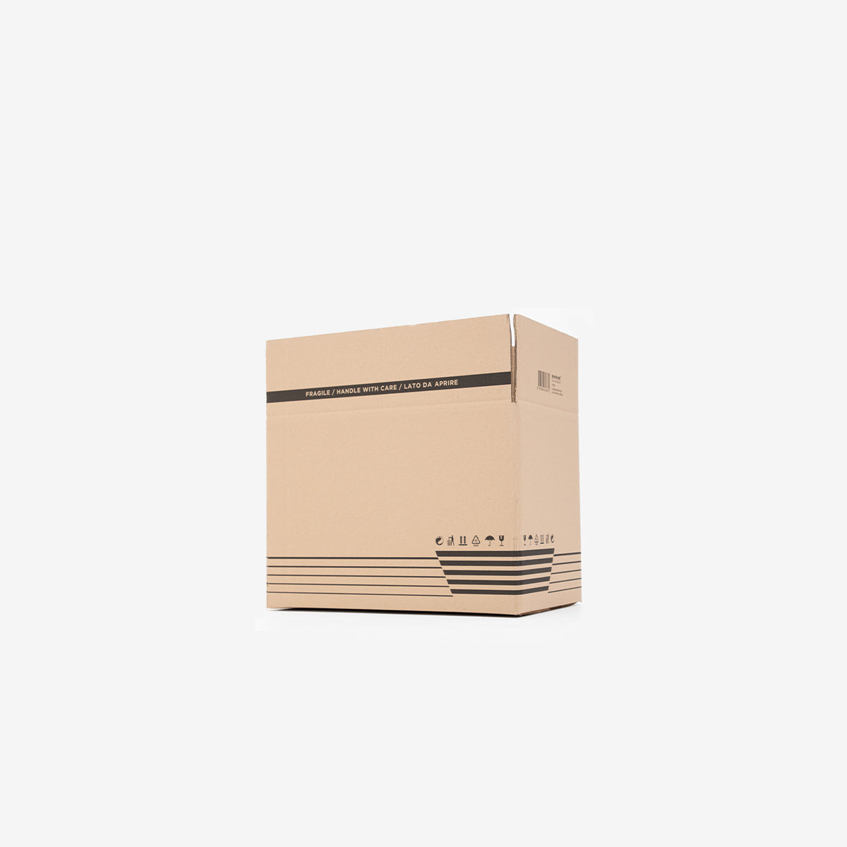 American style double wave cardboard box BC 55x31x37 cm havana SCD11