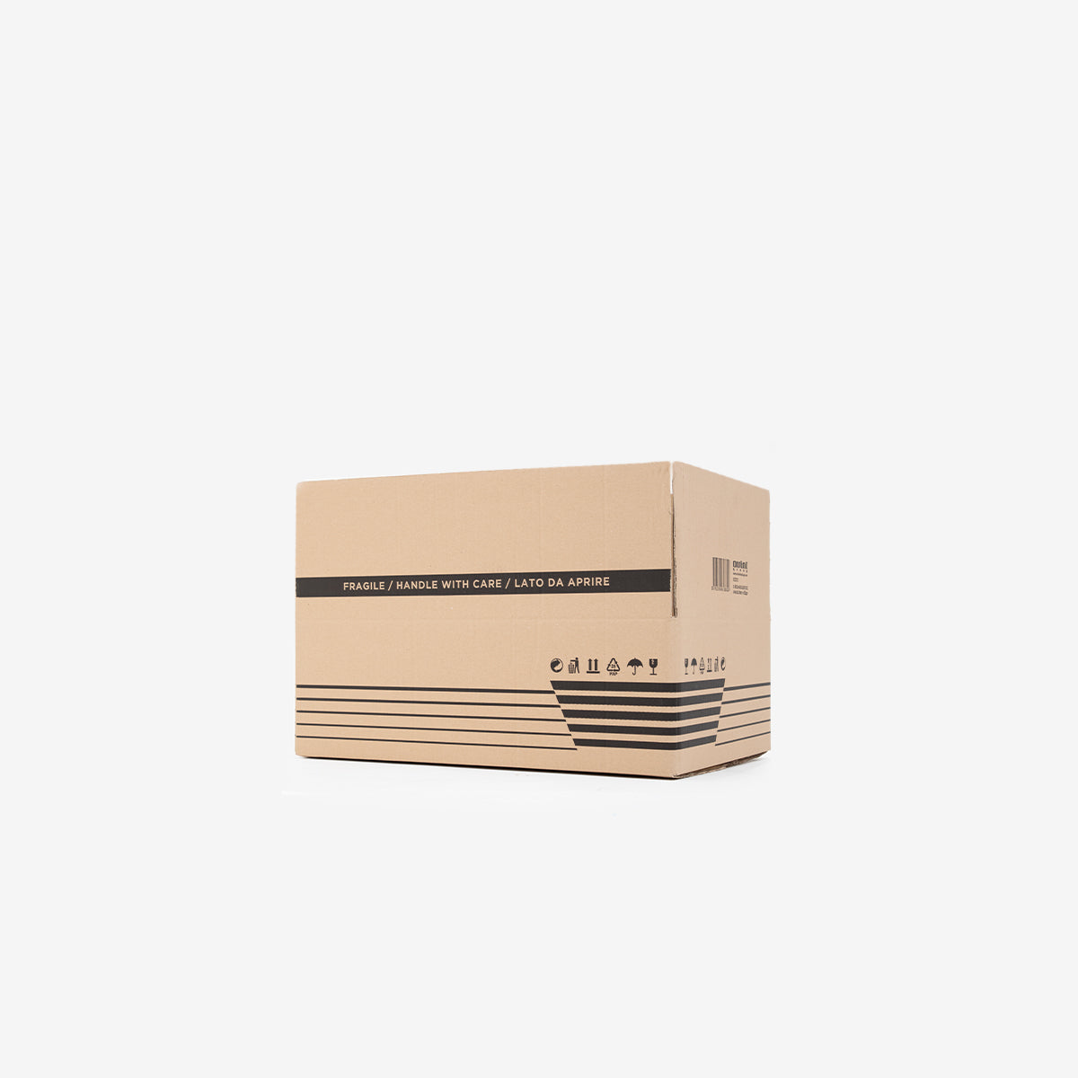 American style double wave cardboard box BC 60x40x20 cm havana SCD13