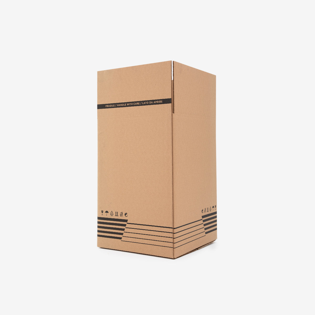 American style double wave cardboard box BC 45x45x60 cm havana SCD15