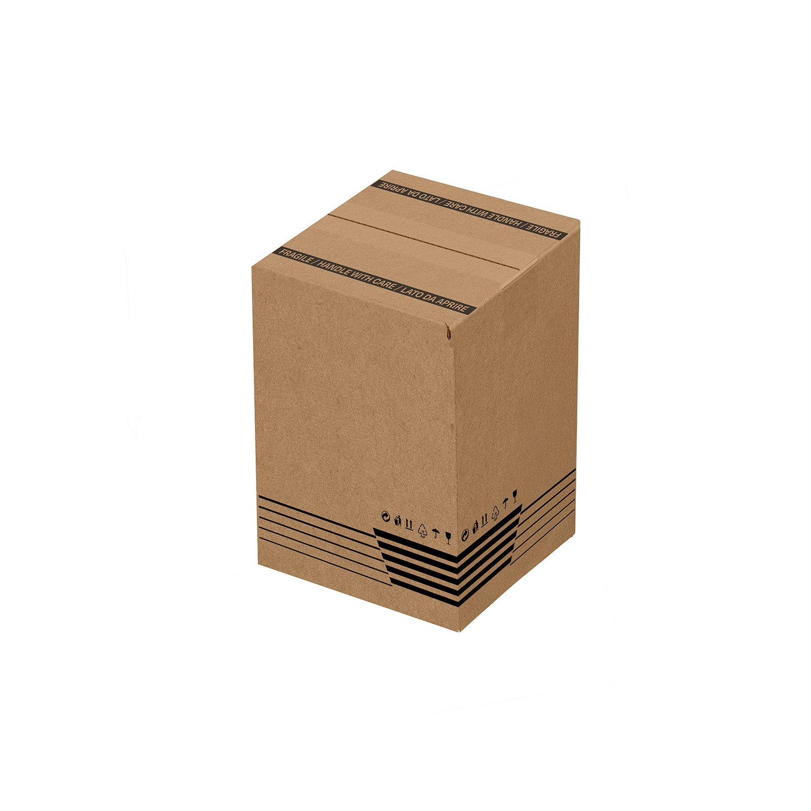 Scatola in cartone americana doppia onda BC 45x45x60 cm avana SCD15