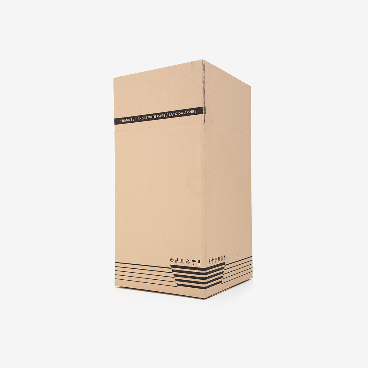 American style double wave cardboard box BC 50x50x70 cm havana SCD16