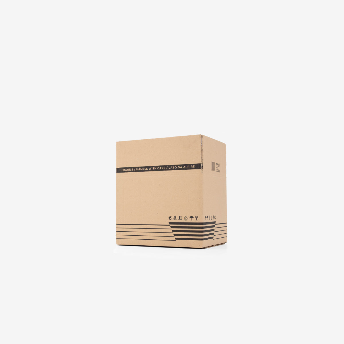 American style double wave cardboard box BC 44x33x32 cm havana SCD43