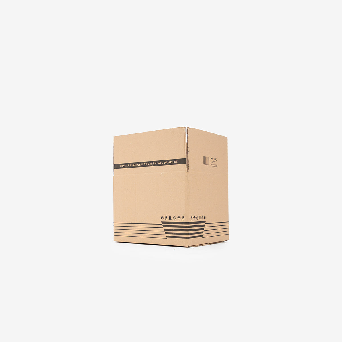 American style double wave cardboard box BC 44x37x31 cm havana SCD8