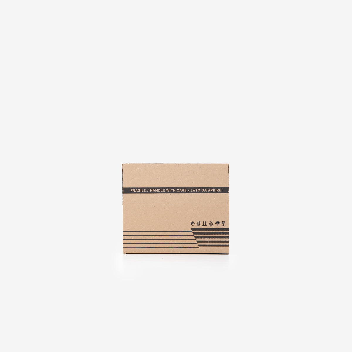 American style single-wave cardboard box C 32x23x10/15 cm adjustable brown SCM2