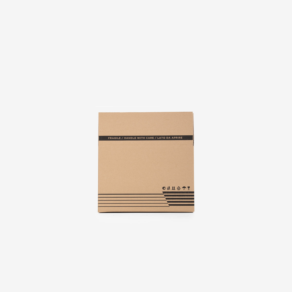 American style single-wave cardboard box C 44x33x32 cm havana SCM5