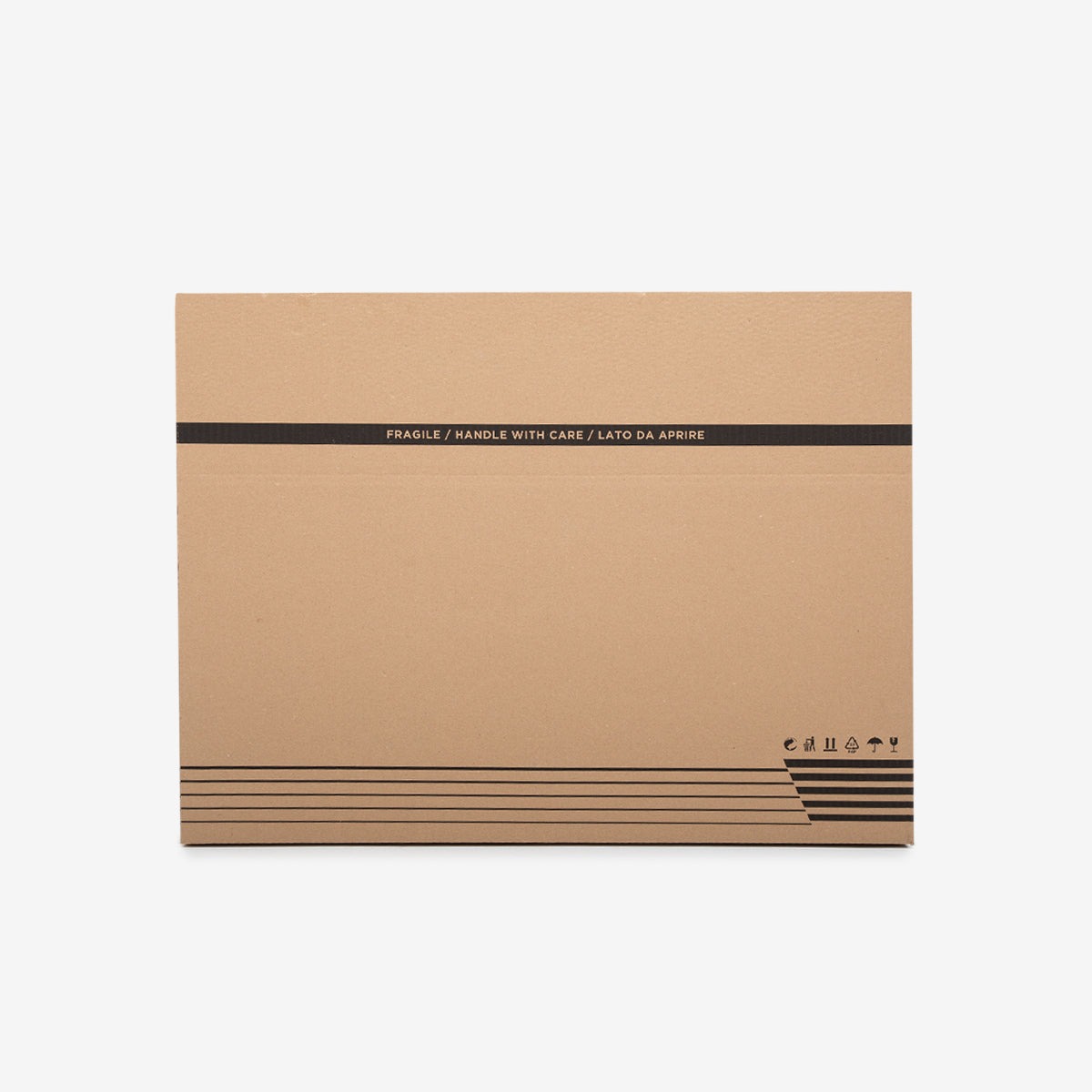 Scatola in cartone americana doppia onda BC 80x60x60 cm avana SCD64