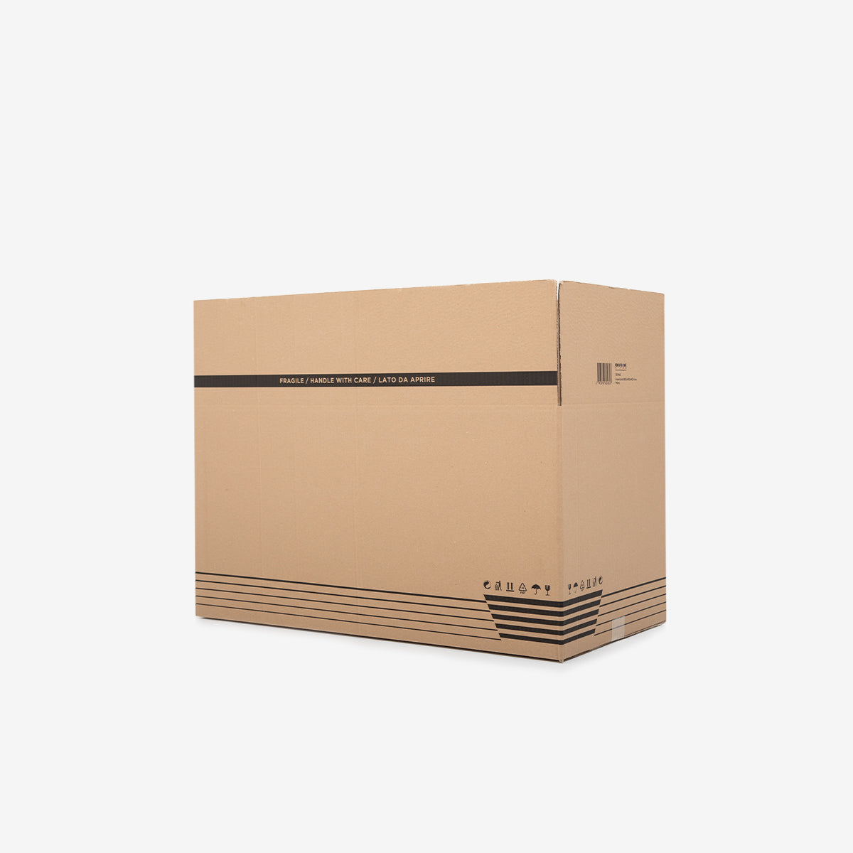 Scatola in cartone americana mono onda C 80x40x40 cm avana SCM62